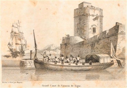 Grand canot d'un vaisseau de ligne