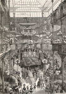 Grand central staircase, 1892