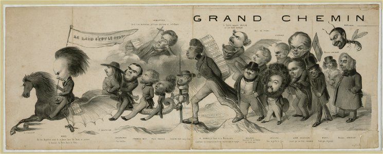 Grand chemin de la posterite - Benjamin. LCCN2006680114