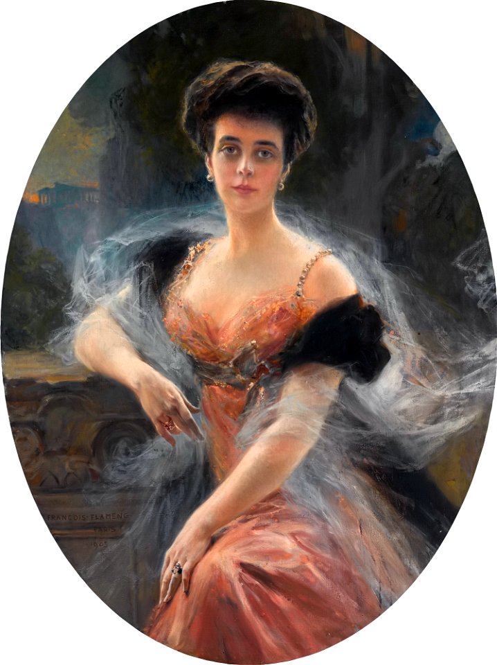 Grand Duchess Elena Vladimirovna of Russia, by François Flameng