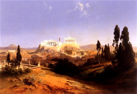 Carl Graeb - View of Athens - WGA10346