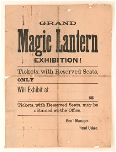 Grand magic lantern exhibition LCCN2004665426