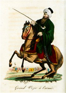 Grand Vizir à l'armée - Castellan Antoine-laurent - 1812