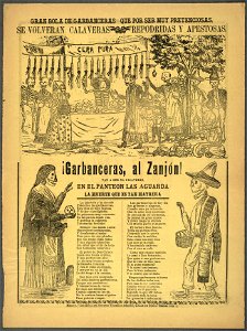 Gran bola de garbanceras-que por ser muy pretenciosas, se volveran calaveras repodridas y apestosas LCCN99615864
