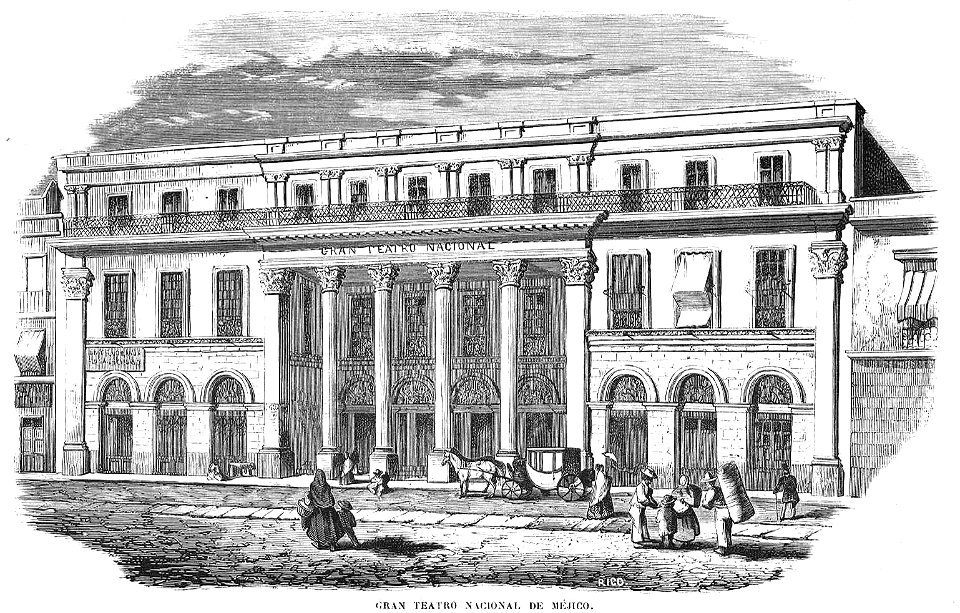 Gran Teatro Nacional de Méjico, en El Museo Universal