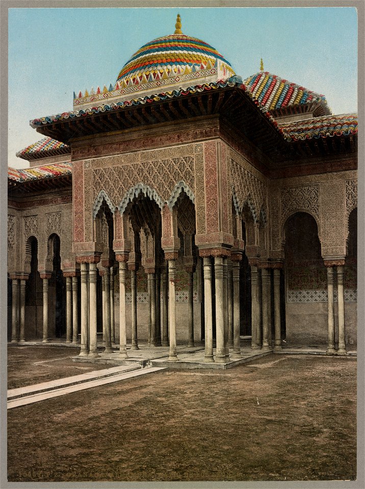 Granada. Alhambra. Patio de los Leones LCCN2017660759