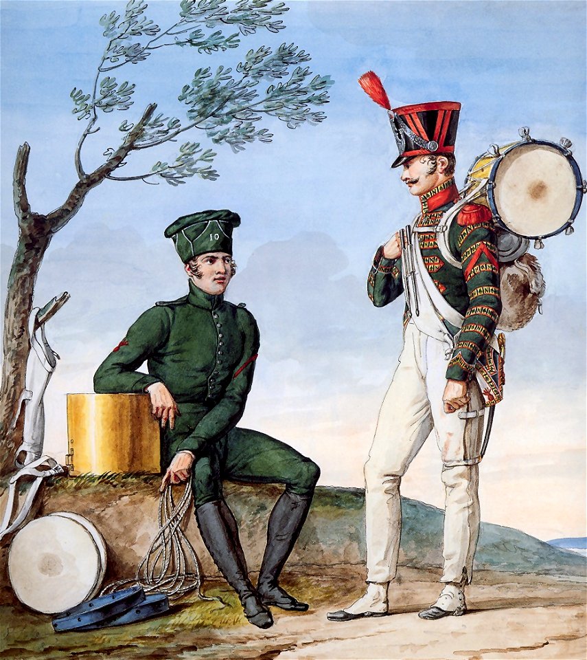Grande Armée - Light Infantry Drummers