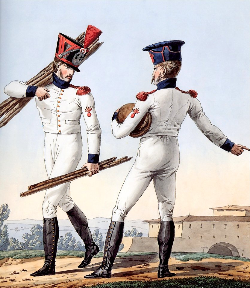 Grande Armée - Line Infantry Grenadiers in Waistcoats
