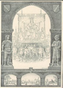 Grande bannière de la ville de Strasbourg