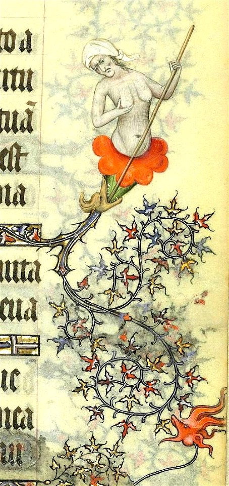 Grandes Heures de Jean de Berry Fol. 119r - grotesque