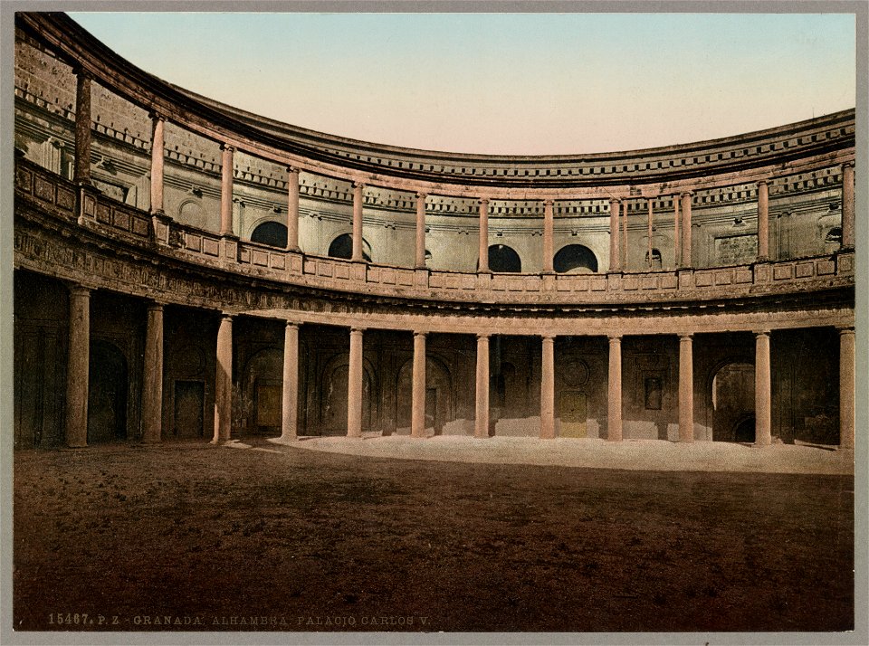 Granada. Alhambra. Palacio Carlos V LCCN2017660754