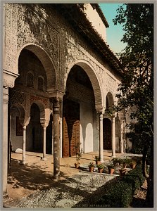 Granada. Galeria exterior del Generalife LCCN2017660758