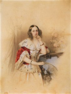 Grand Duchess Olga Nikolaevna of Russia by Vladimir Hau