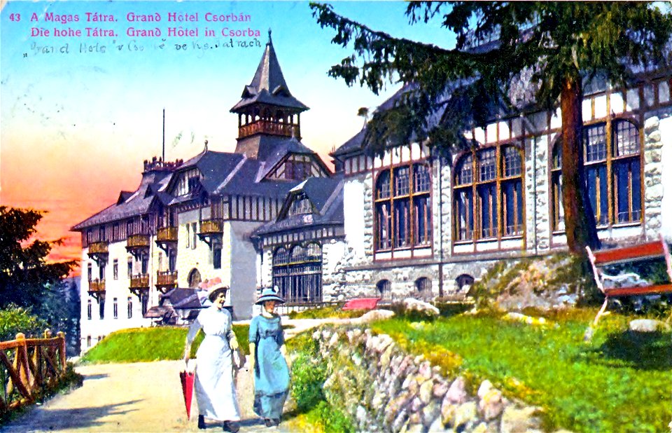Grandhotel na Štrbskom Plese 1915