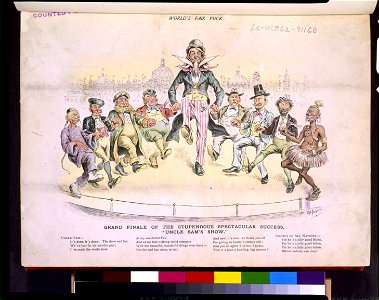 Grand finale of the stupendous spectacular success, Uncle Sam's show - F. Opper. LCCN93500086