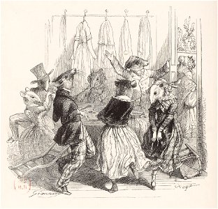 Grandville - Absent le chat les souris dansent