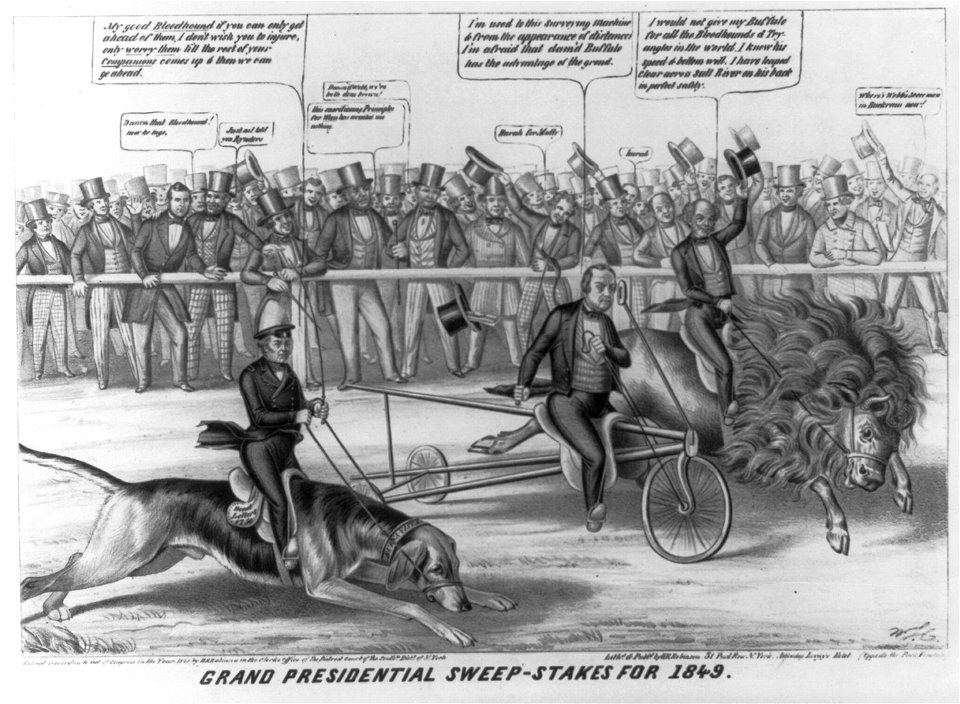 Grand Presidential sweep-stakes for 1849 LCCN2008661499
