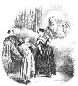 Grandville - Cent Proverbes, 1845 (page 208 crop)