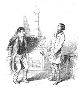 Grandville - Cent Proverbes, 1845 (page 348 crop)