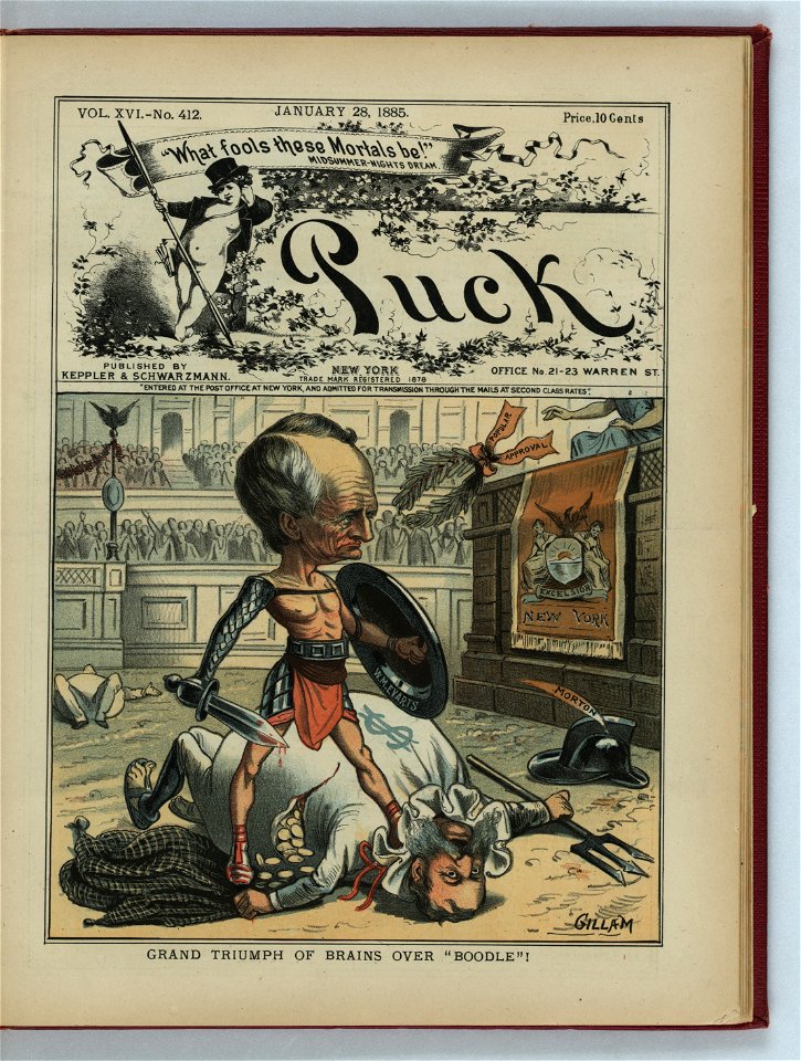 Grand triumph of brains over boodle! - Gillam. LCCN2011661815