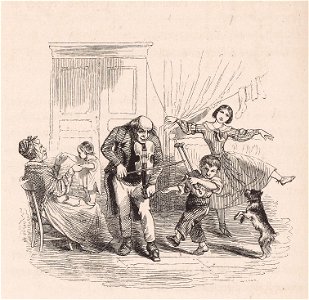 Grandville - En la maison du ménétrier chacun est danseur