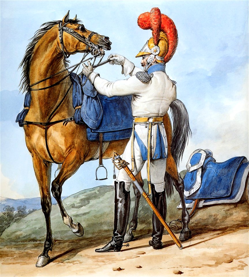 Grande Armée - 2nd Regiment of Carabiniers Squadron Chief