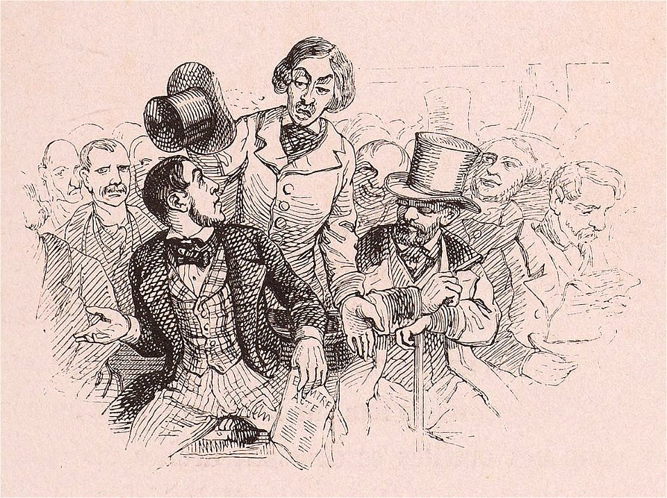 Grandville - Qui quitte sa place la perd