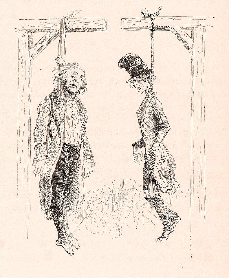 Grandville - Qui veut être riche en un an au bout de six mois est pendu