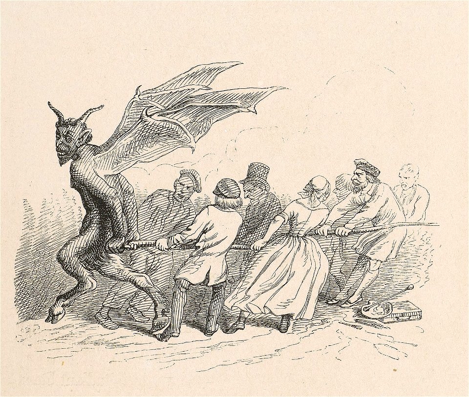 Grandville - Tirer le diable par la queue