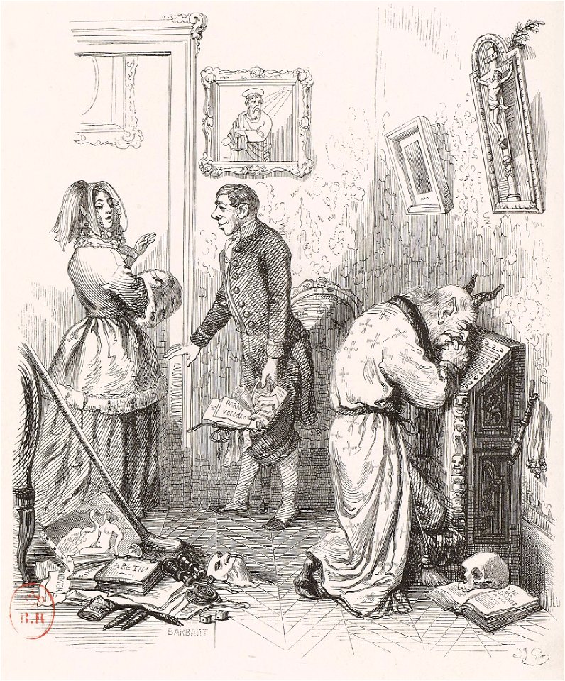 Grandville - Quand le diable devient vieux il se fait ermite