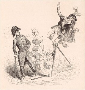 Grandville - Un pied vaut mieux que deux échasses
