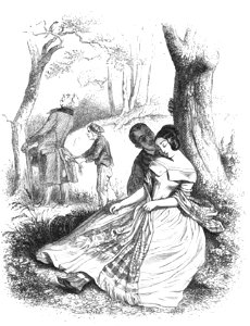 Grandville - Cent Proverbes, 1845 (page 198 crop)