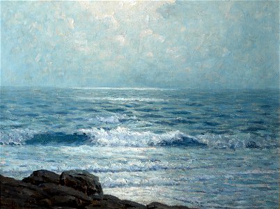 Granville Redmond - Morning on the Pacific. Free illustration for personal and commercial use.