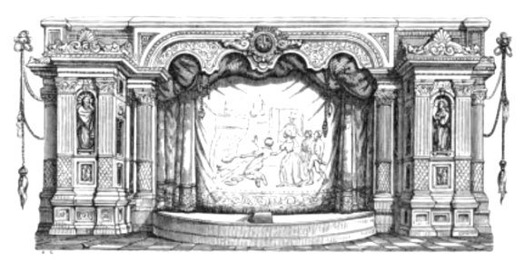 Grandville - Cent Proverbes, 1845 (page 397 crop)