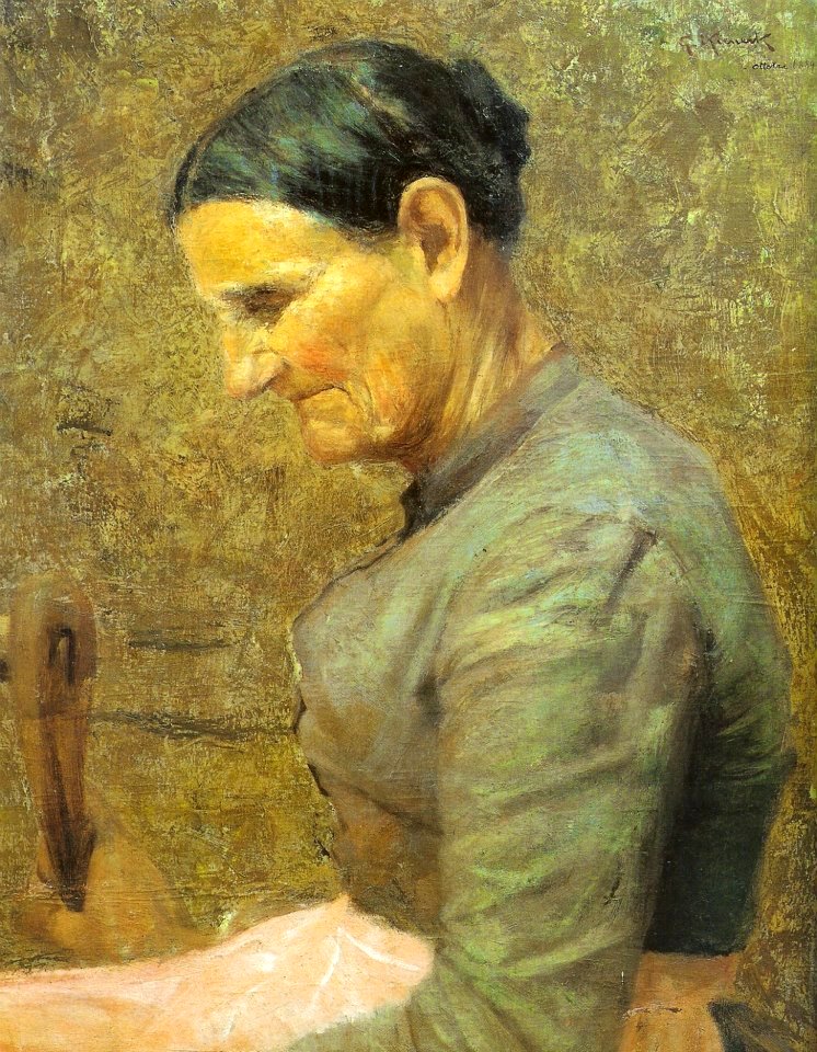 Grandmother. Giorgio Kienerk