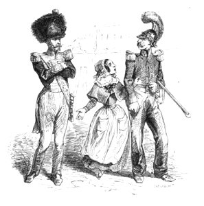 Grandville - Cent Proverbes, 1845 (page 456 crop)