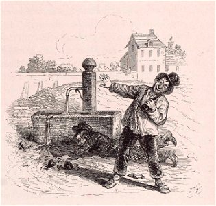 Grandville - Il ne faut pas dire fontaine je ne boirai pas de ton eau