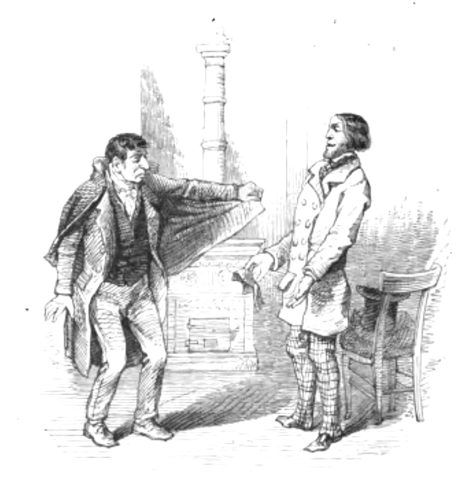 Grandville - Cent Proverbes, 1845 (page 348 crop)-2