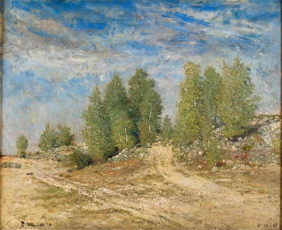 Gravel Slope (Carl Fredrik Hill) - Nationalmuseum - 23207