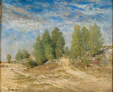 Gravel Slope (Carl Fredrik Hill) - Nationalmuseum - 23207