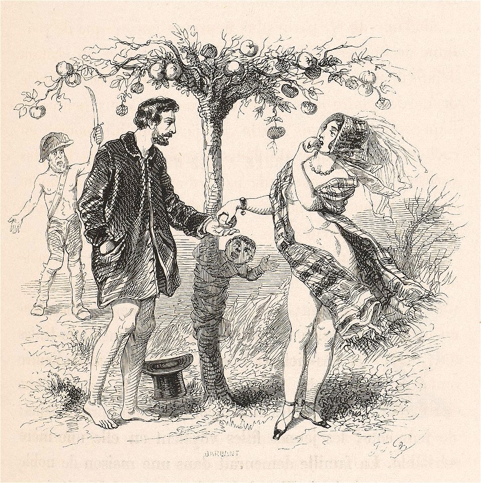 Grandville - Rien n'est bon comme le fruit défendu