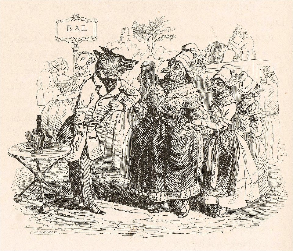 Grandville - Il faut amadouer la poule pour avoir les poussins