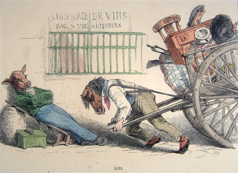 Grandville Tiere LIII