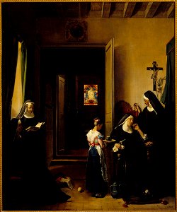 Granet religieuse malade