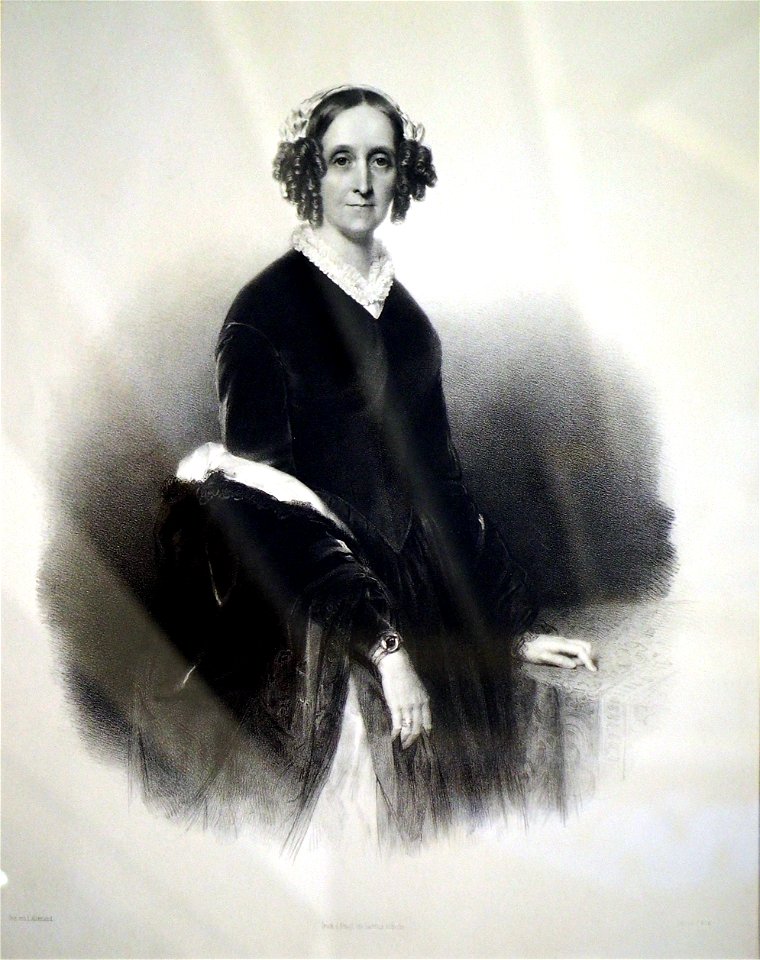 Granitz Schloss Sophie Friederike Wilhelmine Luise von Lauterbach@Litho C.Wildt