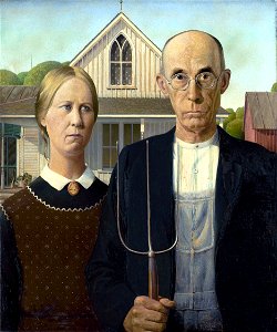 Grant DeVolson Wood - American Gothic
