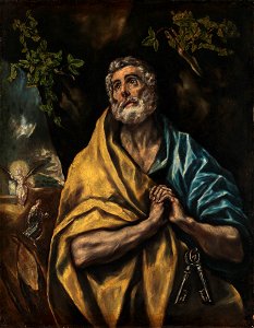 San Pedro arrepentido, por El Greco