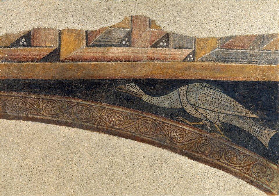 Greek Border and Bird from Arlanza - Google Art Project