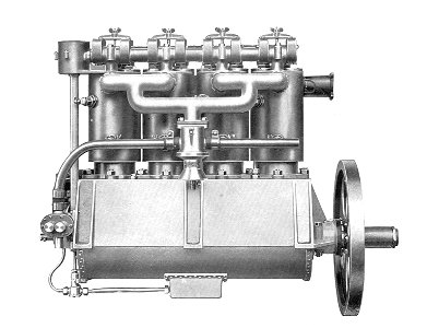 Green's 4-cylinder aerial engine (Rankin Kennedy, Modern Engines, Vol III)