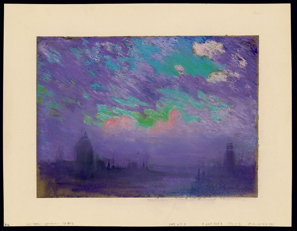 Green, blue and purple LCCN2007666812